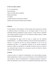 El niño con estado asmático - Portada